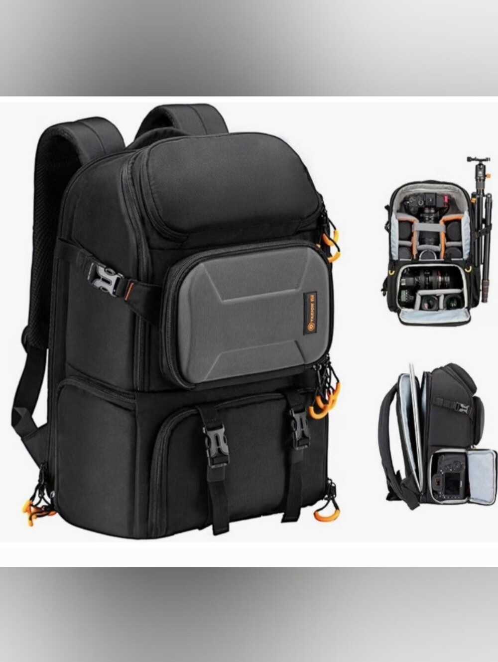 Tarion Pro Camera 15L Backpack+ Laptop Compartment